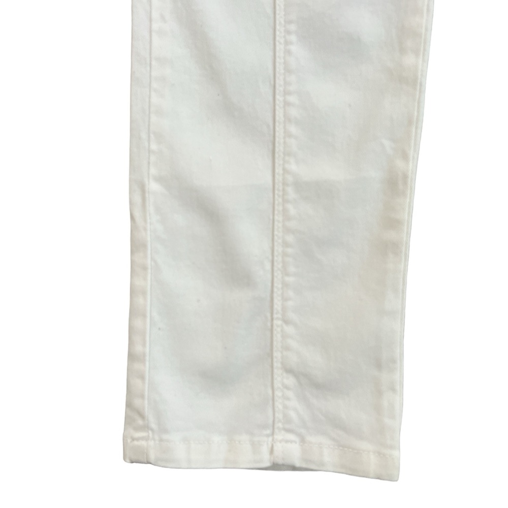 Zara Off White The Fancy Slim Fit High Waist Casual Pants Size: 2 NEW - Picture 5 of 13